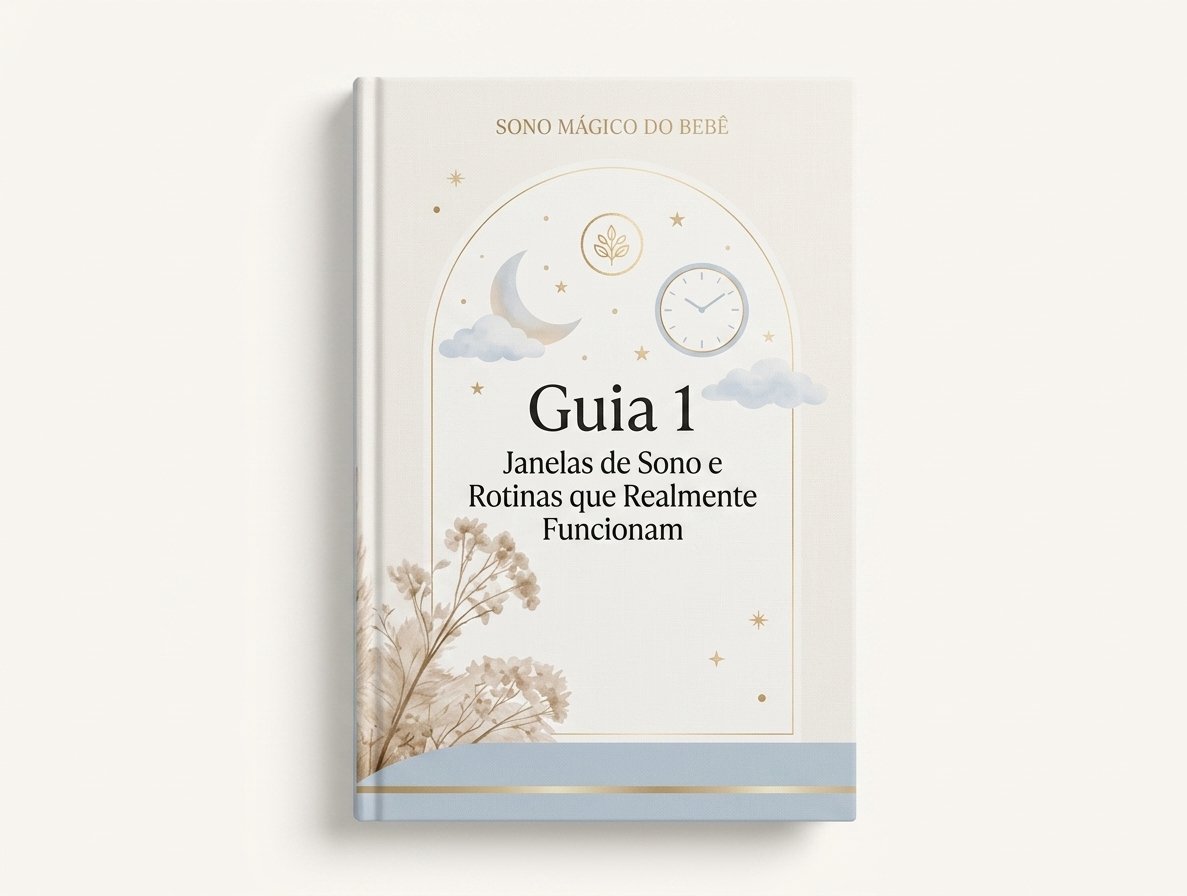 Capa do Guia 1: Janelas de Sono e Rotinas que Realmente Funcionam